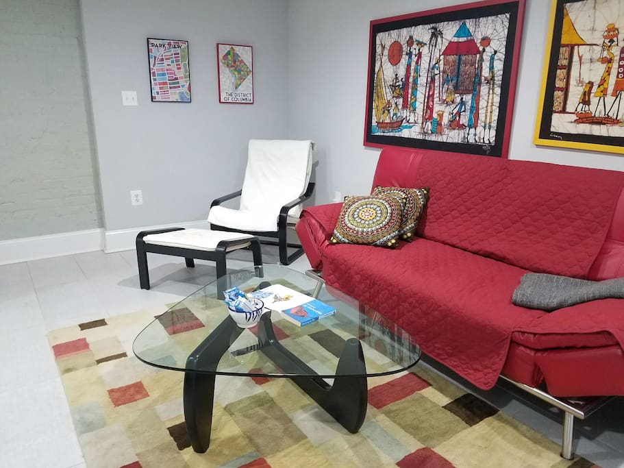 Relax in the beautifully-appointed living room