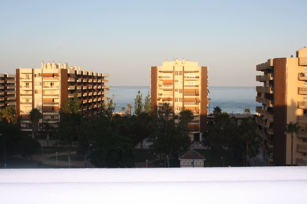 Terraza vista frontal