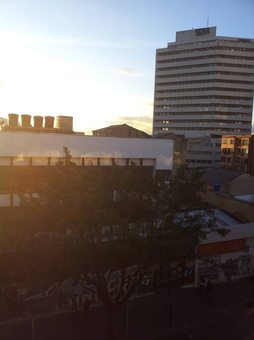Atardecer desde habitación