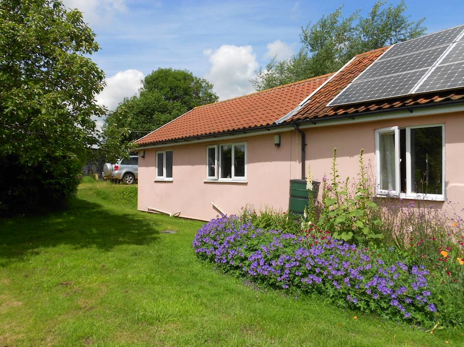 Recently added annex is our guest accommodation,large and airy with all the amenities you will need
