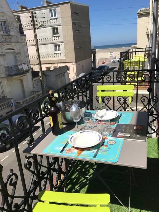 Balcon vue s/mer
