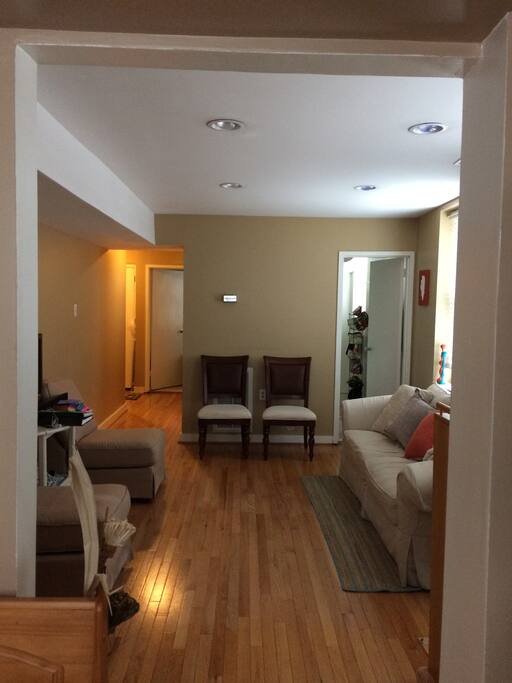 Living room with plenty of seating