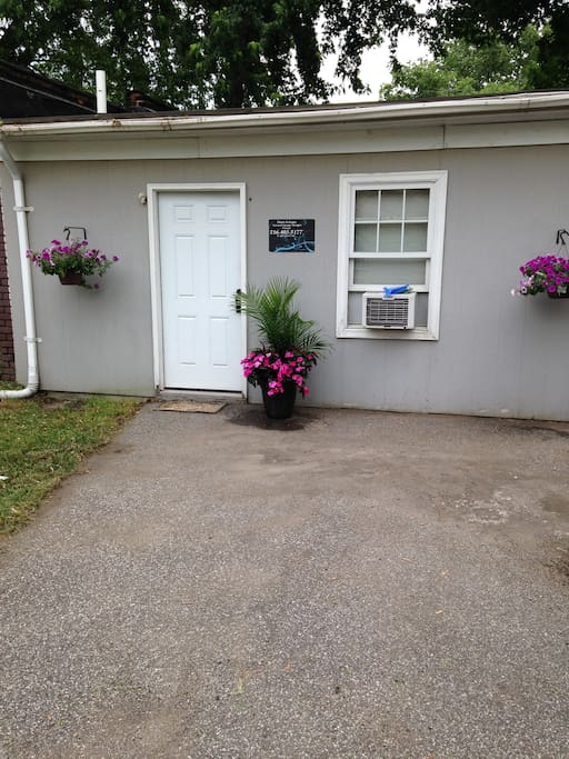 Outside the Studio.