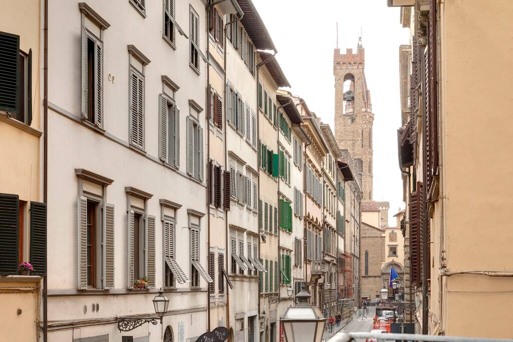 Vista dal balcone