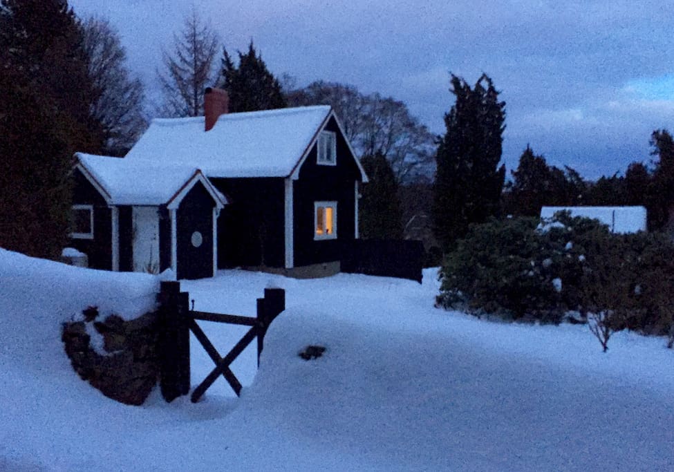 The house is fit also for winter habitation.