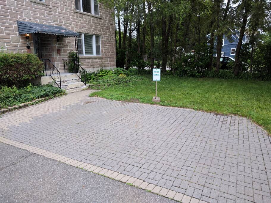 Two large *FREE* Parking Spaces