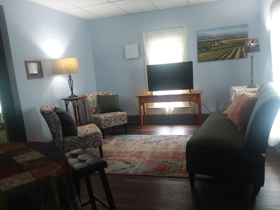 Be part of what is going on in the living room or while at the table.