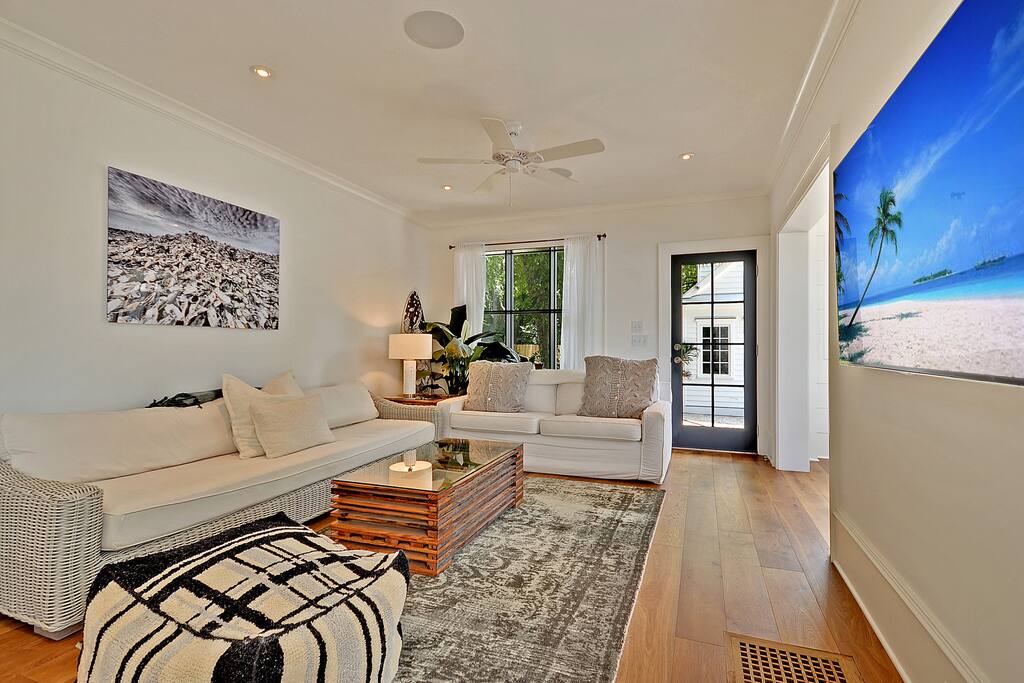 Living Room (with 65" HDTV)