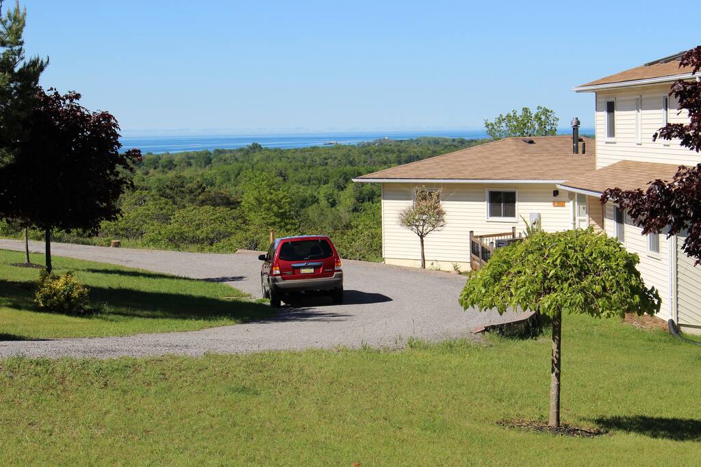 Front view of Suite and Lake view!