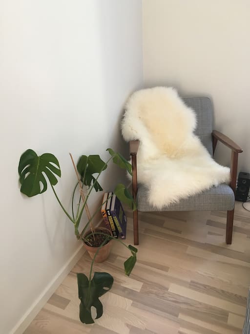 Comfy armchair in your bedroom