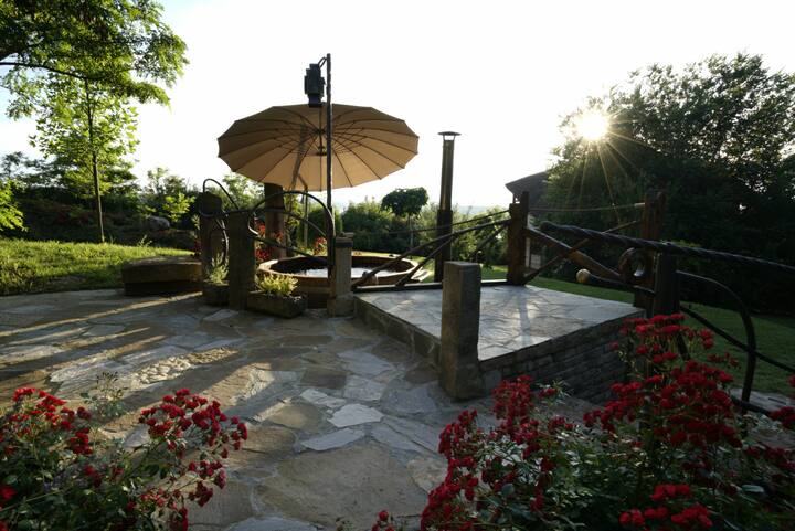 A unique wellness spot stands in the middle of the estate