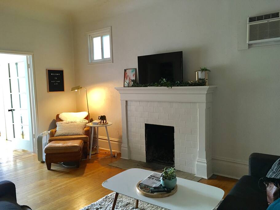 Functional Fireplace!