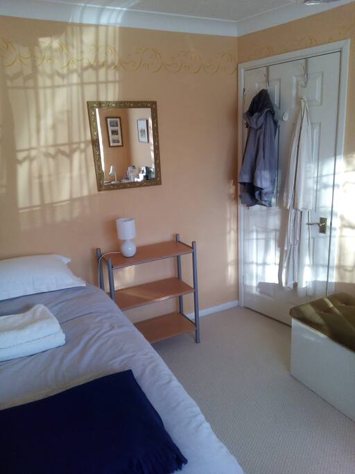 Bedside shelving and door hooks