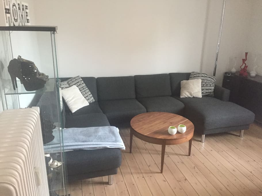 Cozy couch area