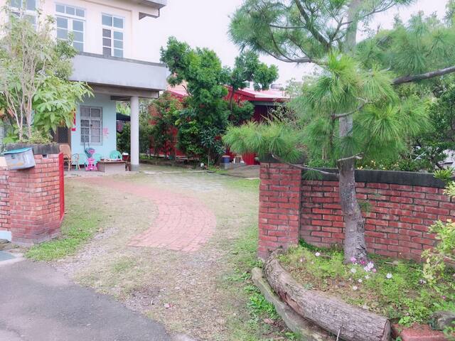 2-8 people landlord potential green tunnel, Hakka old house rural experience near Dongshi Forest Farm, detached pastoral scenery garden, barbecue picking fruit cute animals interactive fun