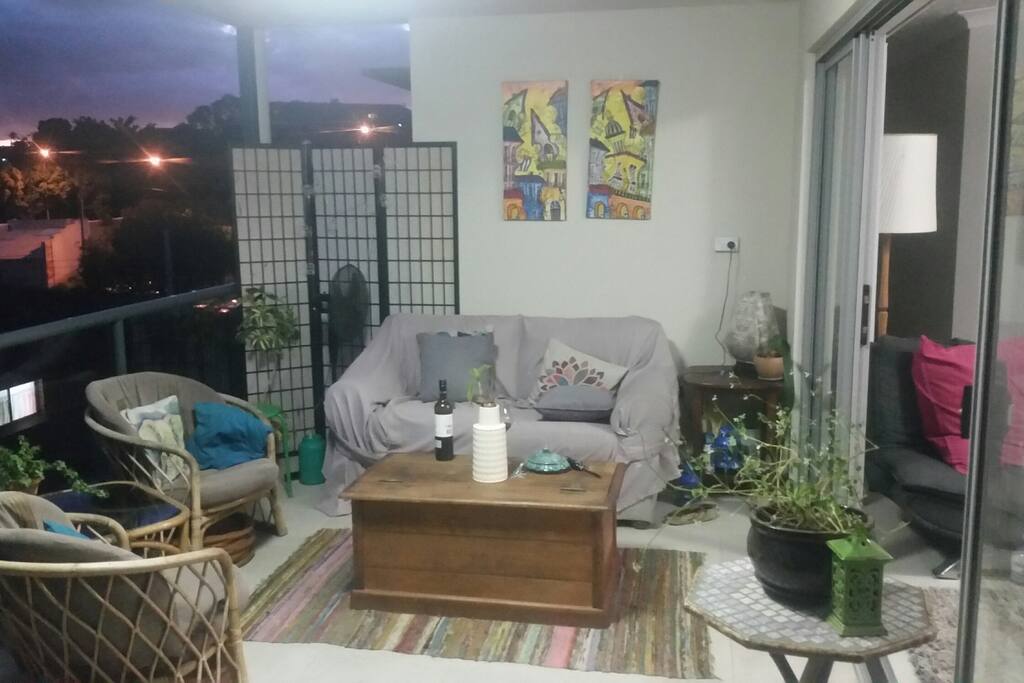 Balcony- lounge area