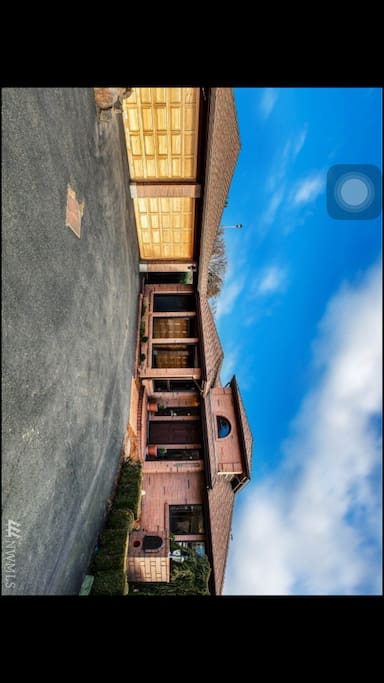 Main floor, garage