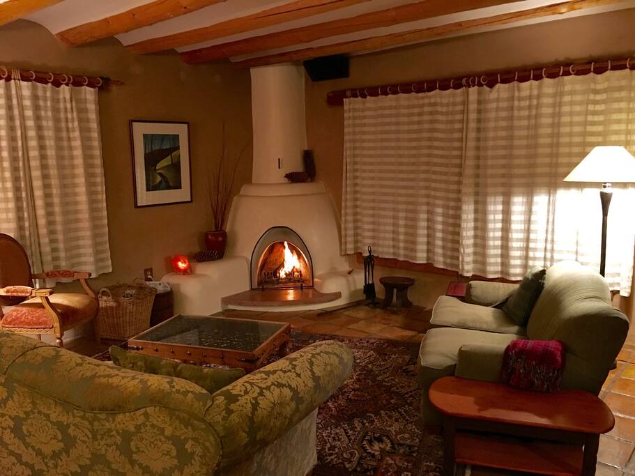 Cozy Kiva Fireplace