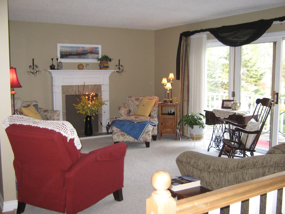 Upper Level Living area