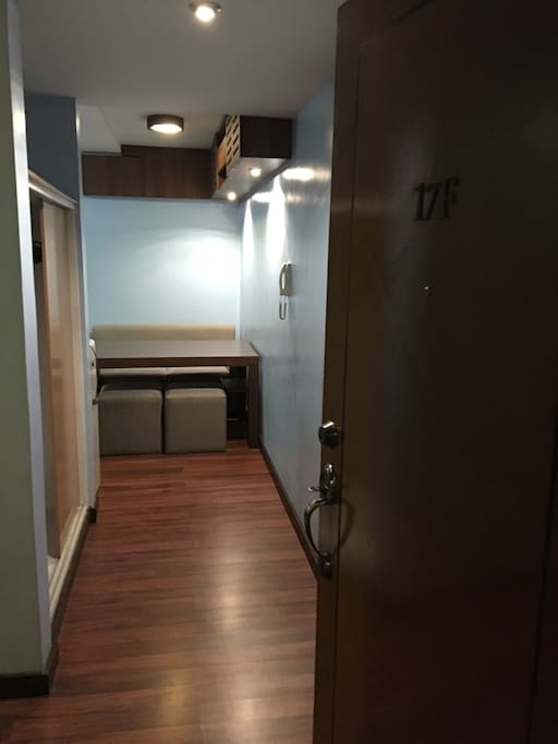 Nice wood paneled floor