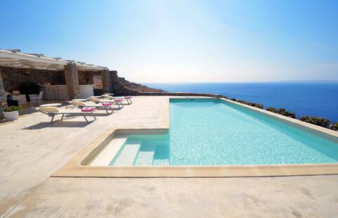 Spectacular sunset view villa