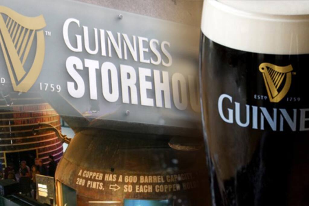 Guinness Storehouse 15 min walking