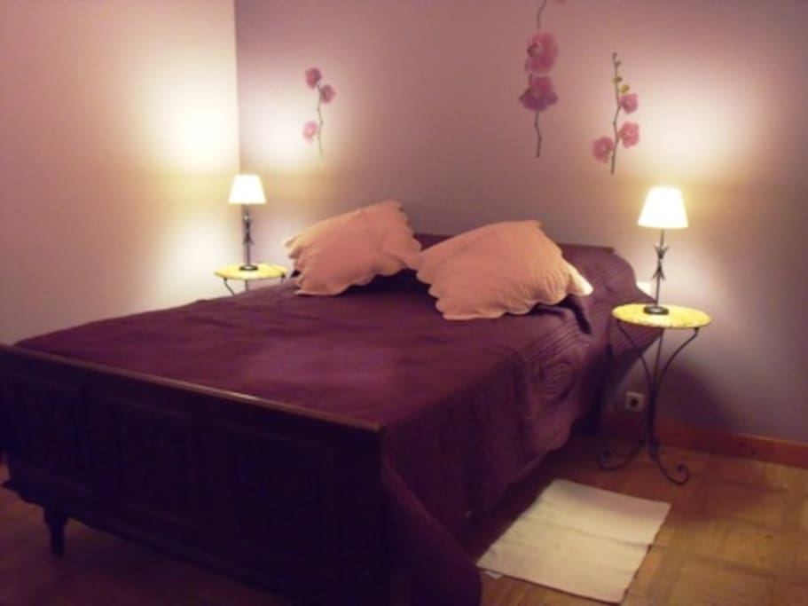 chambre avec rangements