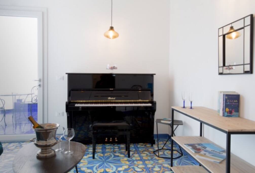 nella stanza music potrete concedervi il giusto relax