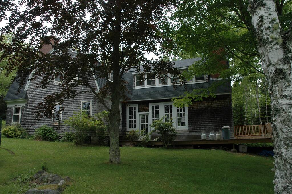 View of the side of the house