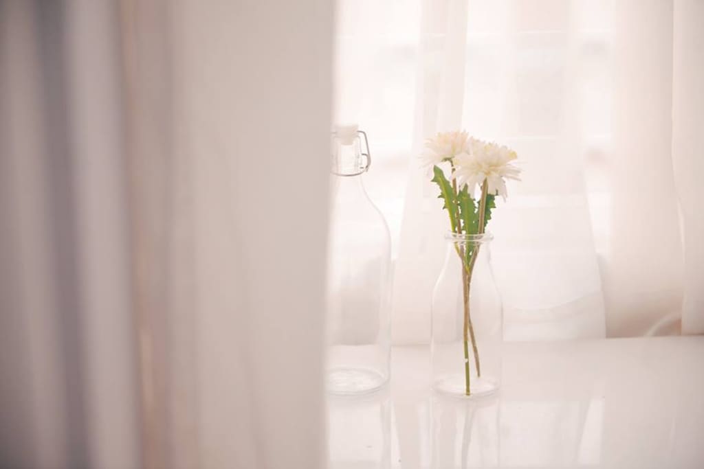 White- color of beginning, purity, virginity, light, goodness, heaven, safety <3