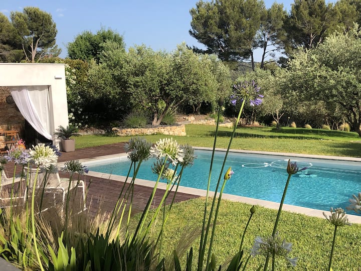 Villa Contemporaine Au Calme Aix En Provence - 普羅旺斯艾克斯