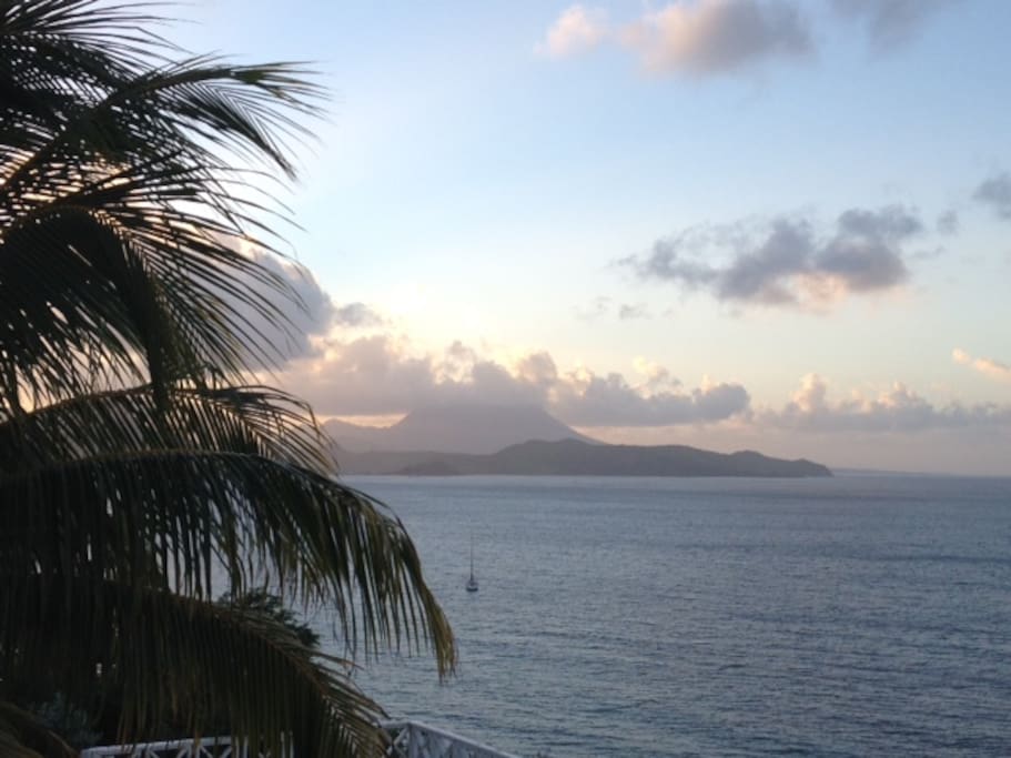 View from deck in back