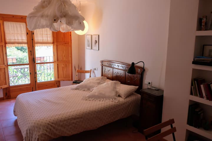 Spálňa 1, 2. poschodie s balkónom