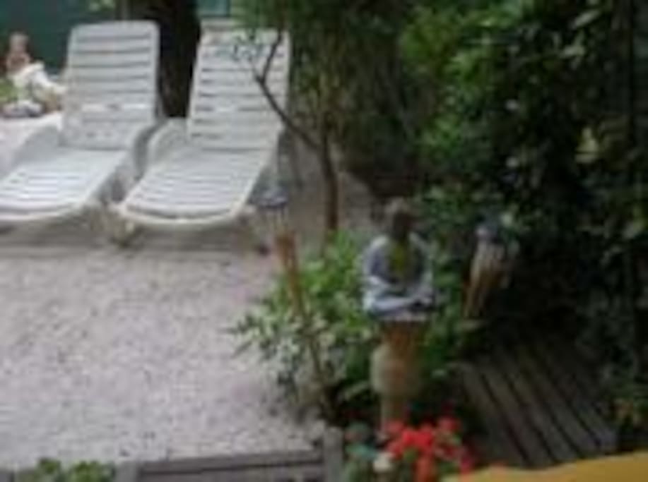 jardin calme