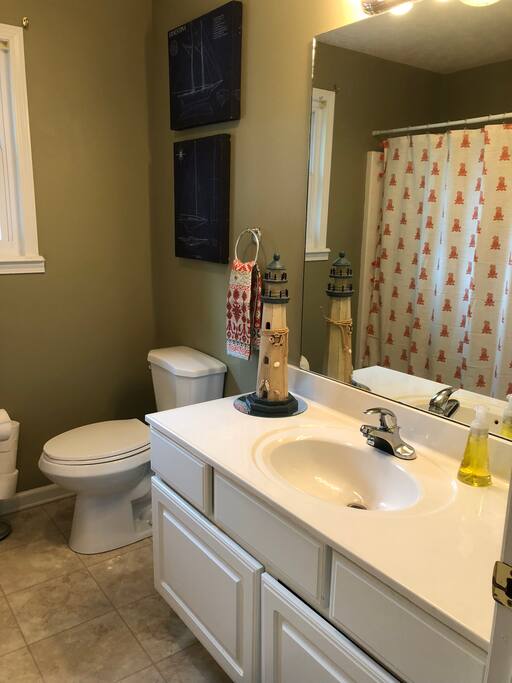 Hall bath