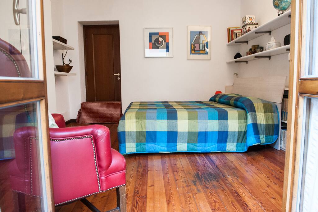 The private bedroom