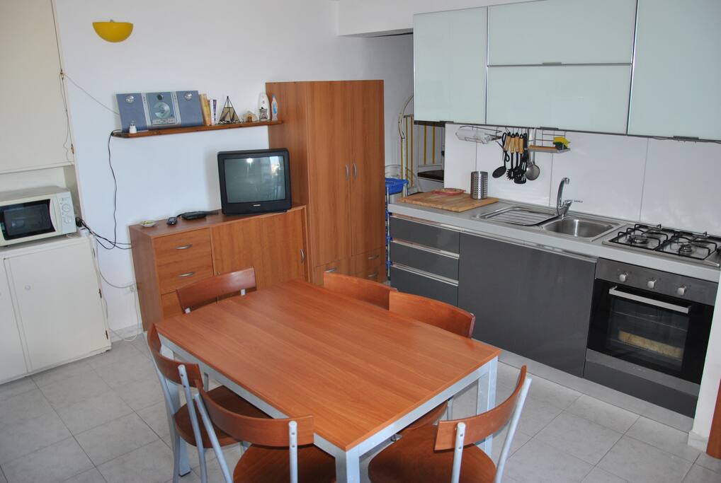 la cucina soggiorno
