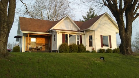 Mary and Snooks' Cozy Country Farm House.