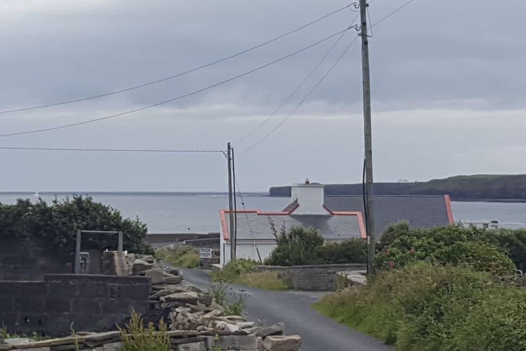 View from front gate