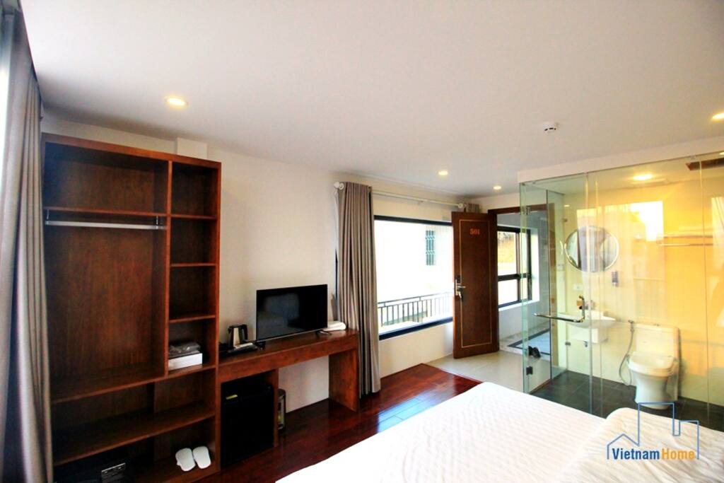 Amenities inside a room