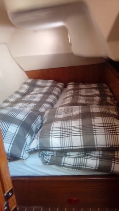 cabin with double bed