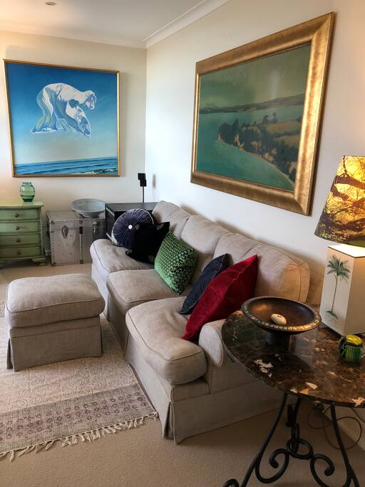 Living room where you can relax