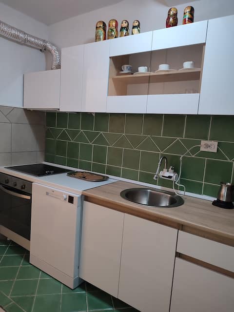 Top performing Airbnb: Family apartment near beach and promenade in Šušanj