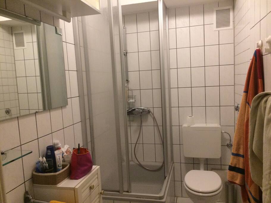 Hier das kleine aber feine Bad