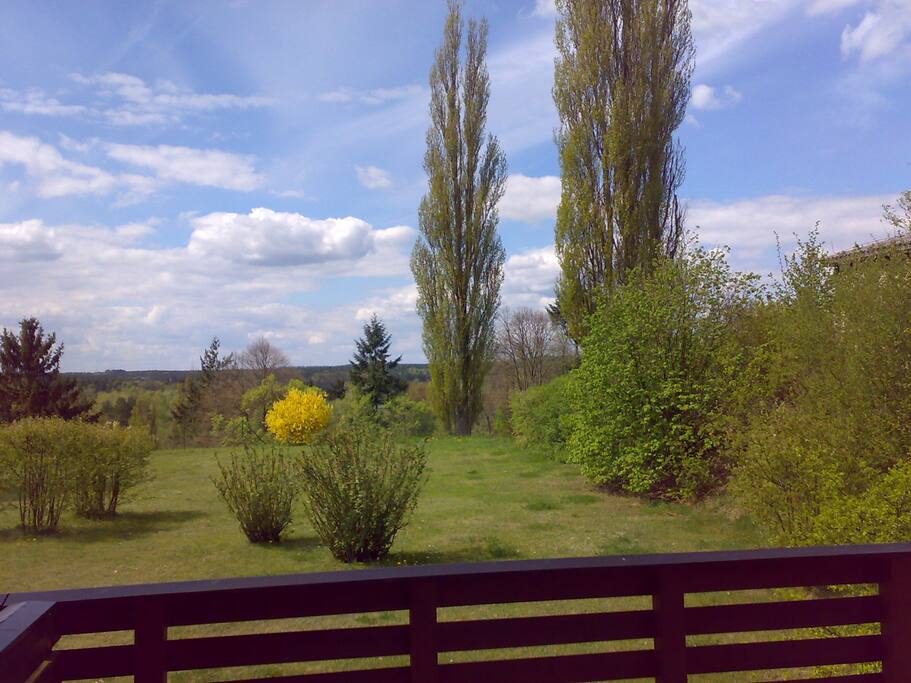 Weitblick von der Terrasse. Überzeugen Sie sich selbst!