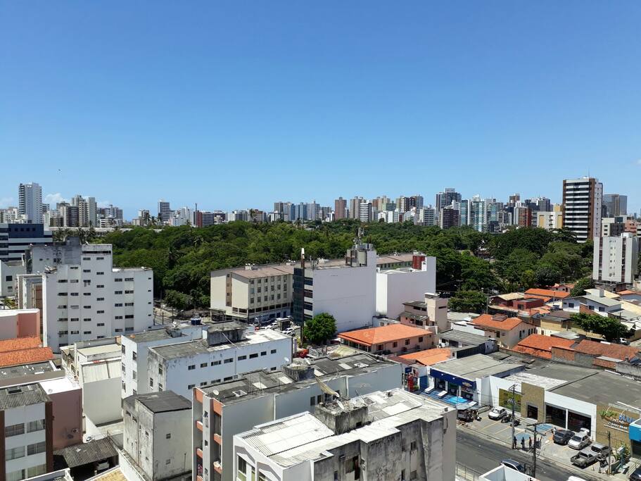Vista do quarto 2, excelente visual e ventilação natural.