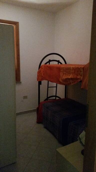 camera con letto a castello