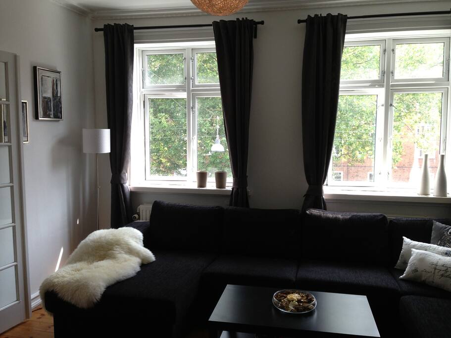 Big couch for cosy evenings