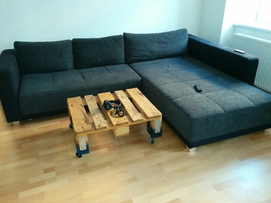 The table is hand-made :-)