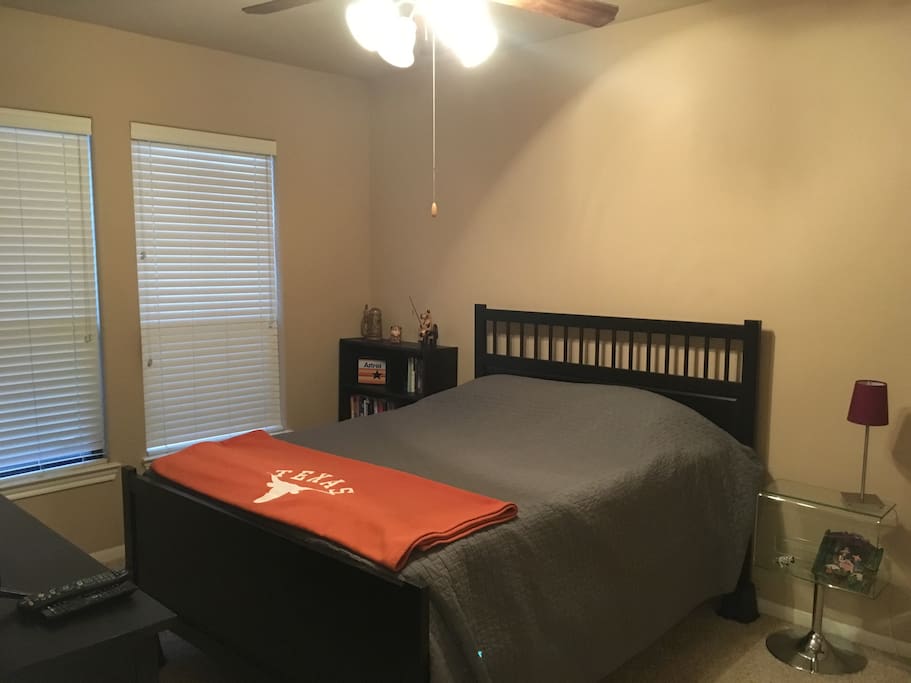 Spacial first floor bedroom with private bath.